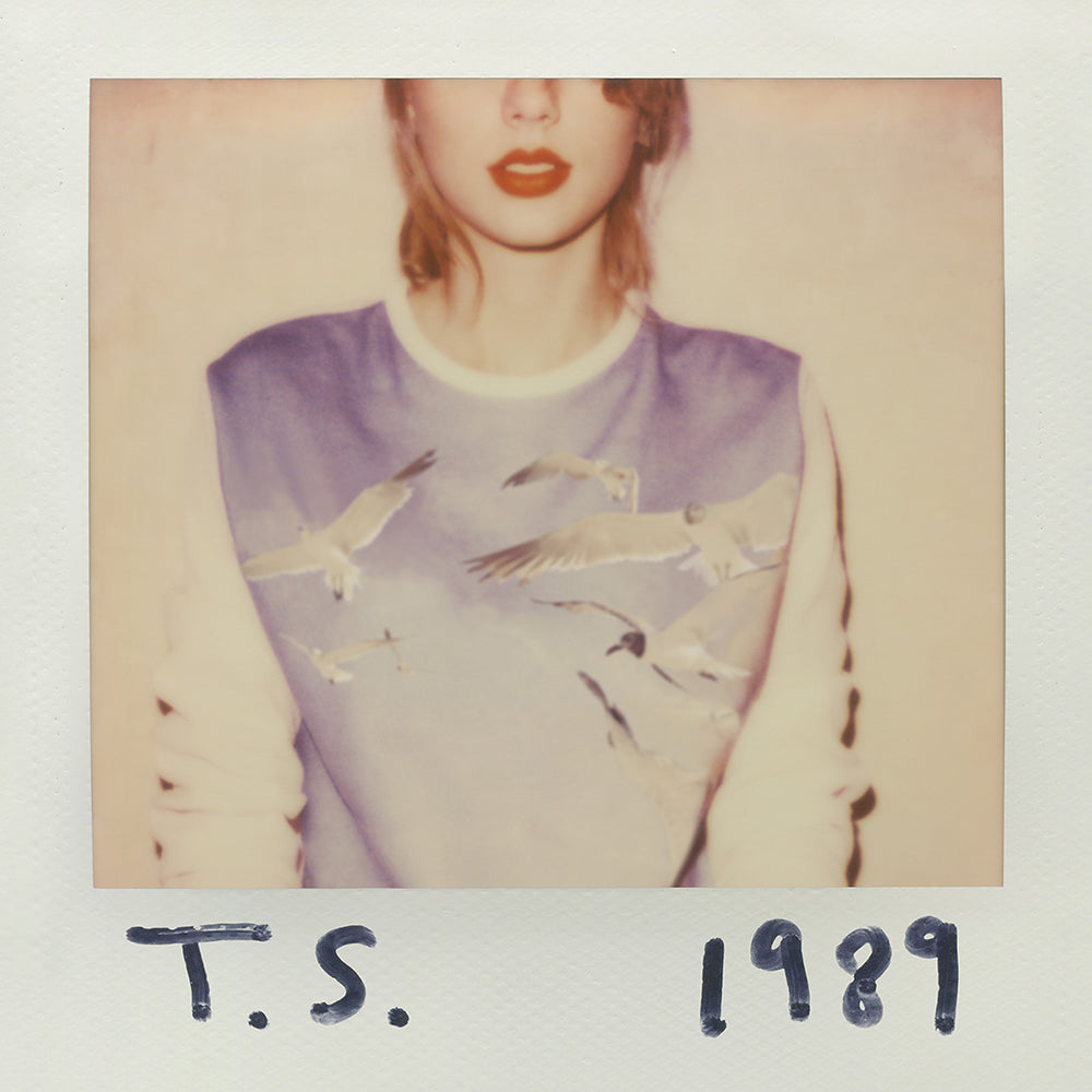 Crosley Record Storage Crate & Taylor Swift 1989 - Double Vinyl Album Bundle