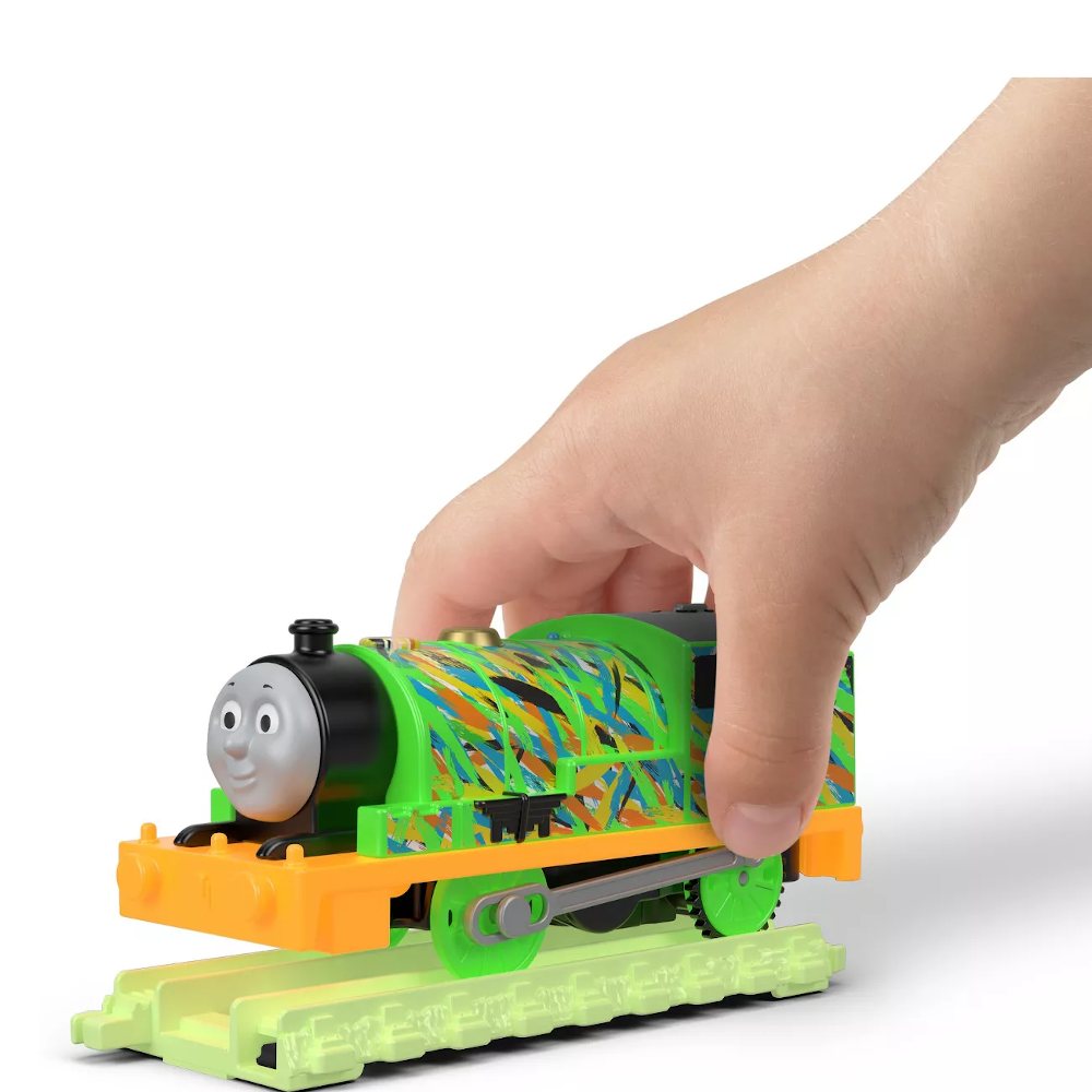Thomas And Friends TrackMaster Hyper Glow Motorised Train & Tracks by Fisher Price