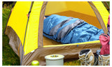 Micro Compact Design Thermal Sleeping Bag Blue