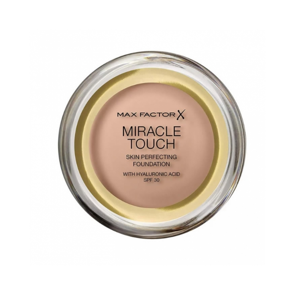 Max Factor - Miracle Touch Skin Perfecting Foundation - 045 Warm Almond