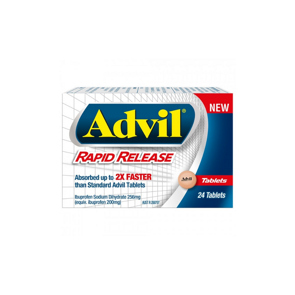 Advil Rapid Release 24 Tablets