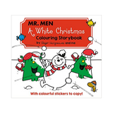 Mr. Men A White Christmas Colouring Storybook