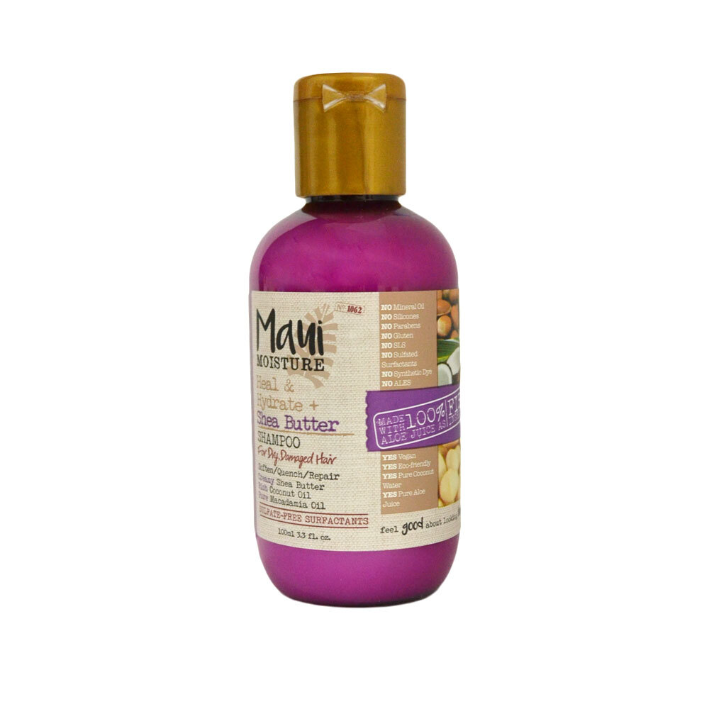 Maui Moisture Shea Butter Shampoo (100ml) & Conditioner (100ml)