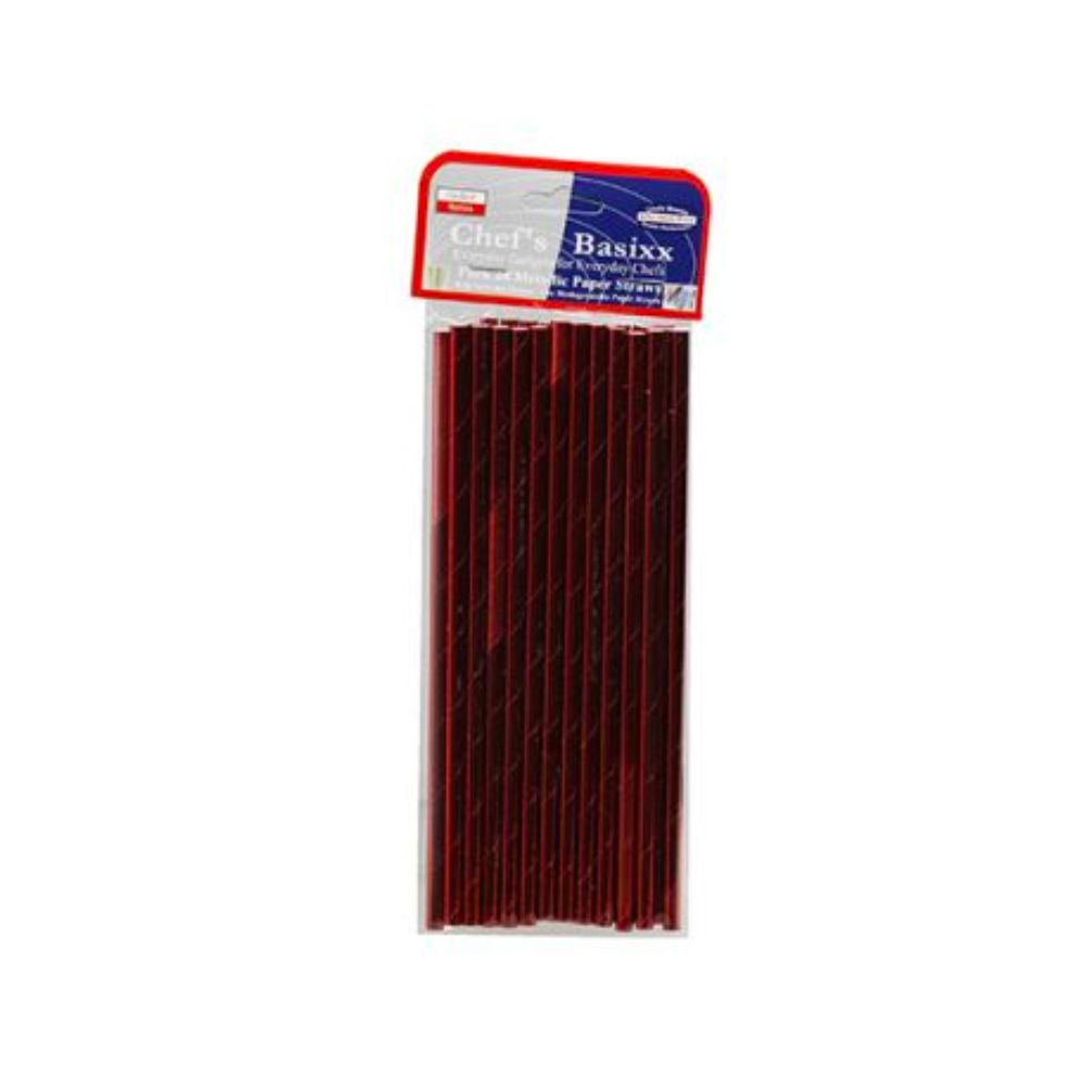 Paper Straws - 24 Pack
