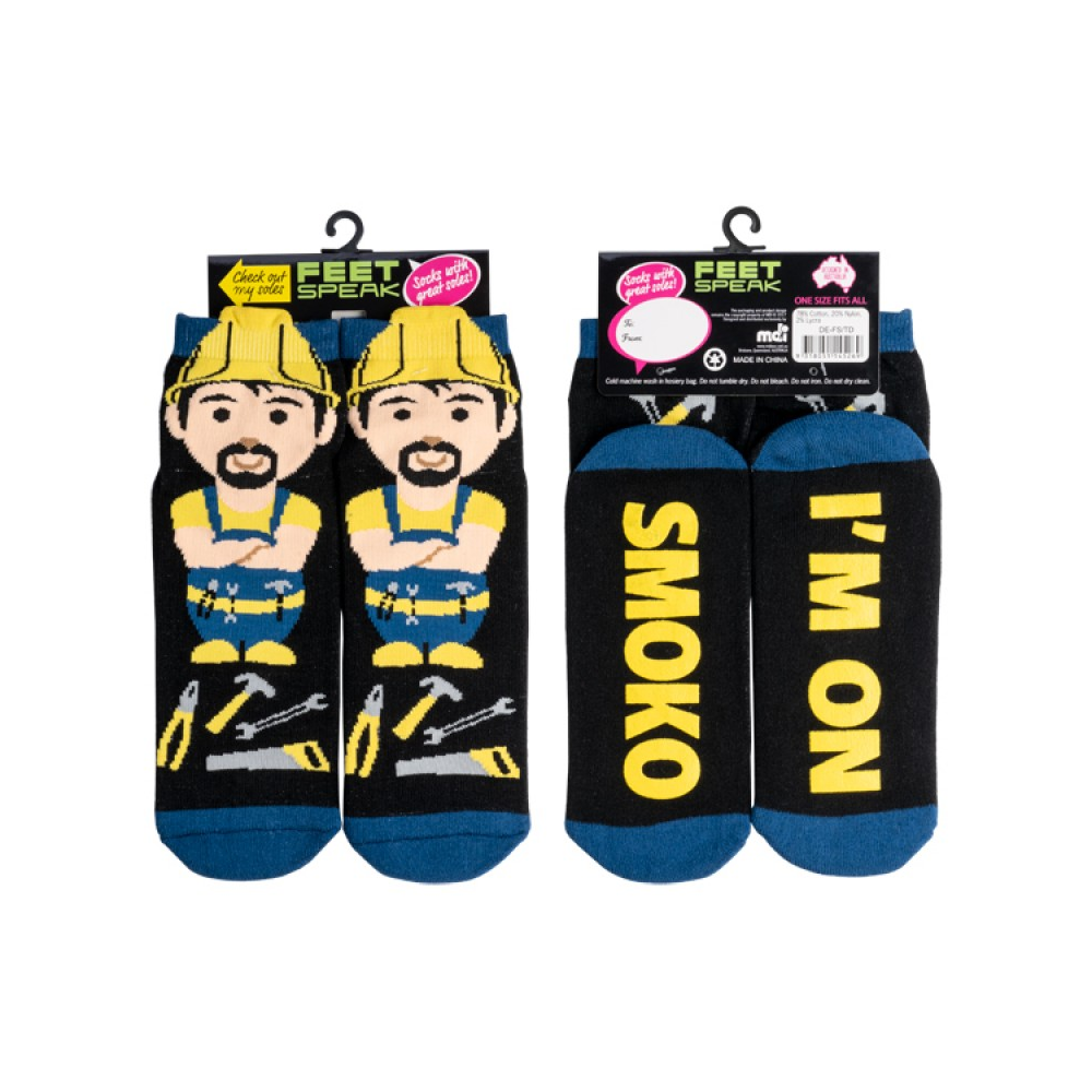 Tradie Feet Speak Socks