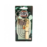 Metal Gun Keychain