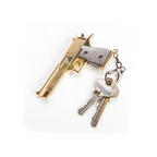 Metal Gun Keychain