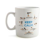 Yoga Poses Giant Coffee Mug - 900ml