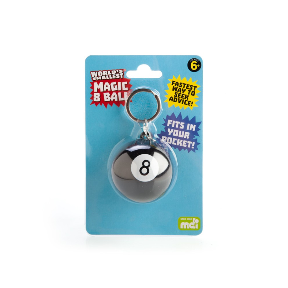 World's Smallest Magic 8 Ball Keychain