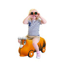 Lenoxx Ride On Suitcase Luggage - Orange