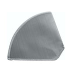 Sherwood Home Brew Reusable Stainless Steel Coffee Dripper and Filter