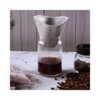 Sherwood Home Brew Reusable Stainless Steel Coffee Dripper and Filter