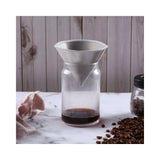 Sherwood Home Brew Reusable Stainless Steel Coffee Dripper and Filter