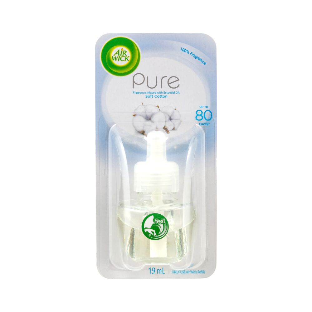 Air Wick Pure Soft Cotton Scented Oil Refill 19ml