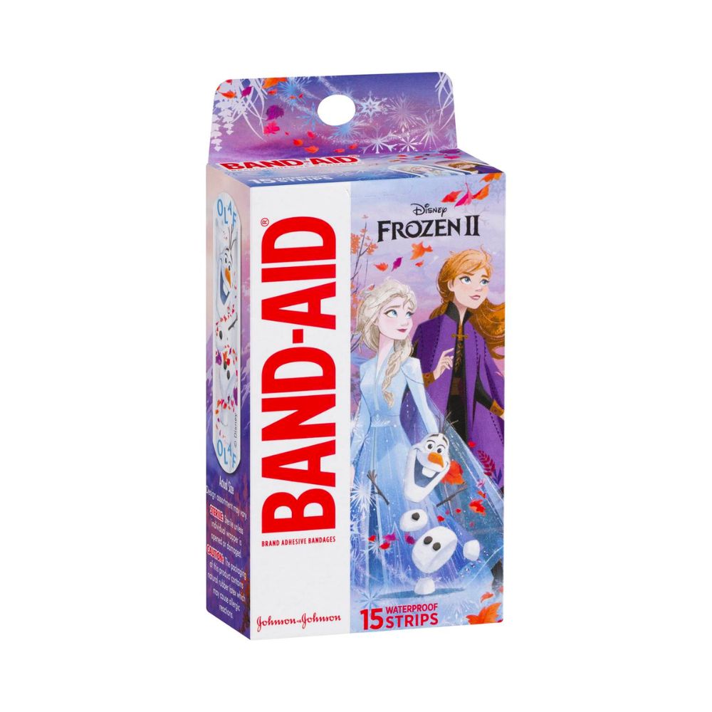 Band-Aid Disney Frozen 2 Waterproof Strips 15 Pack