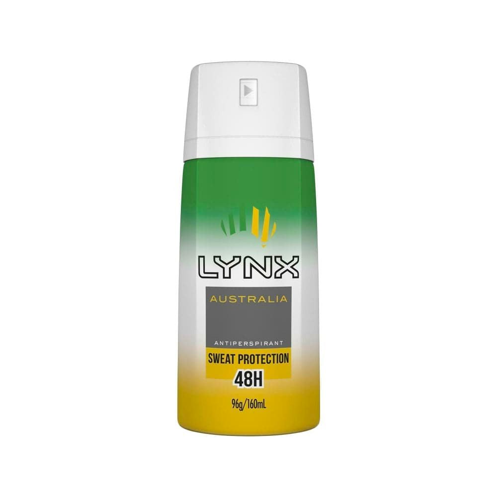 6 Pack x Lynx Antiperspirant Australia 48Hr Sweat Protection - 96g
