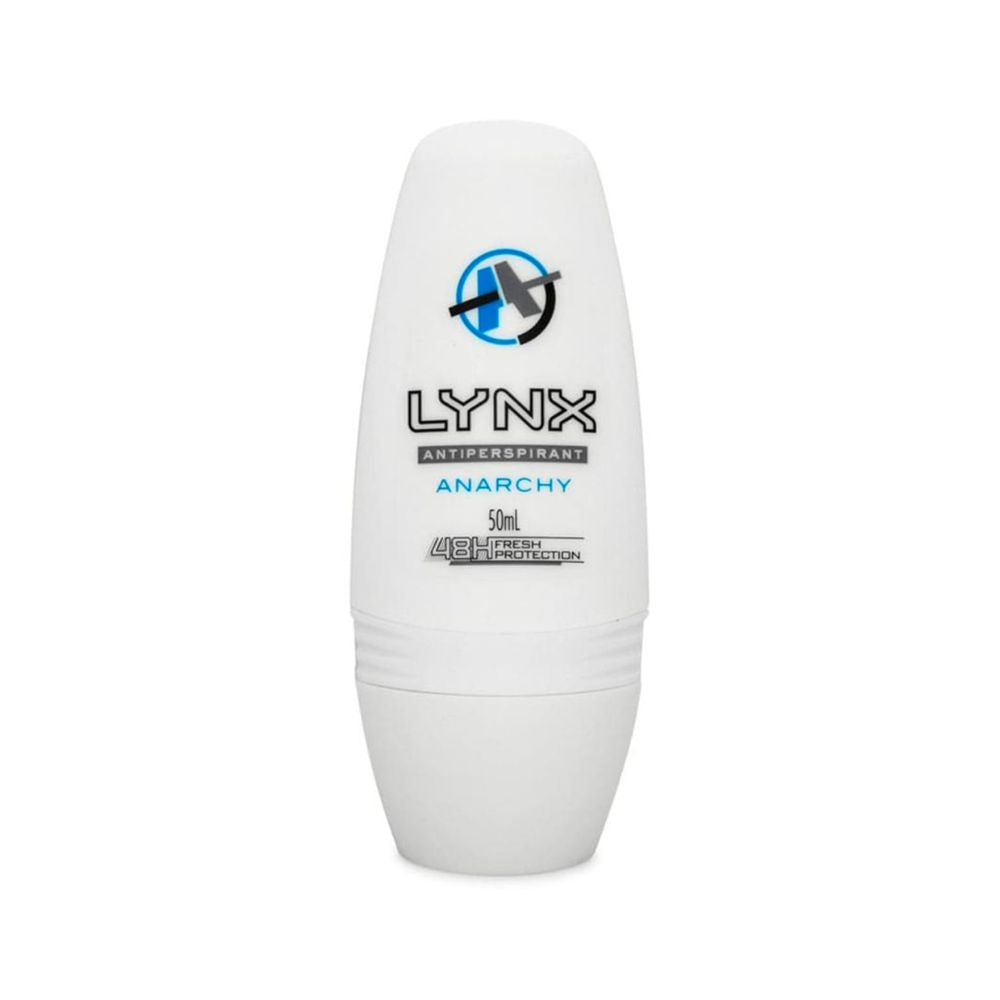 6 Pack x Lynx Men Antiperspirant Roll On Deodorant Anarchy for Him 50ml