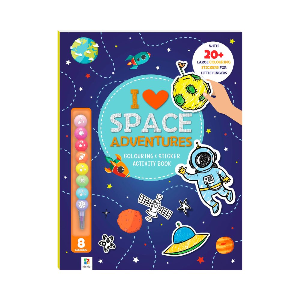 I Love Space Adventures: Colouring & Activity Book