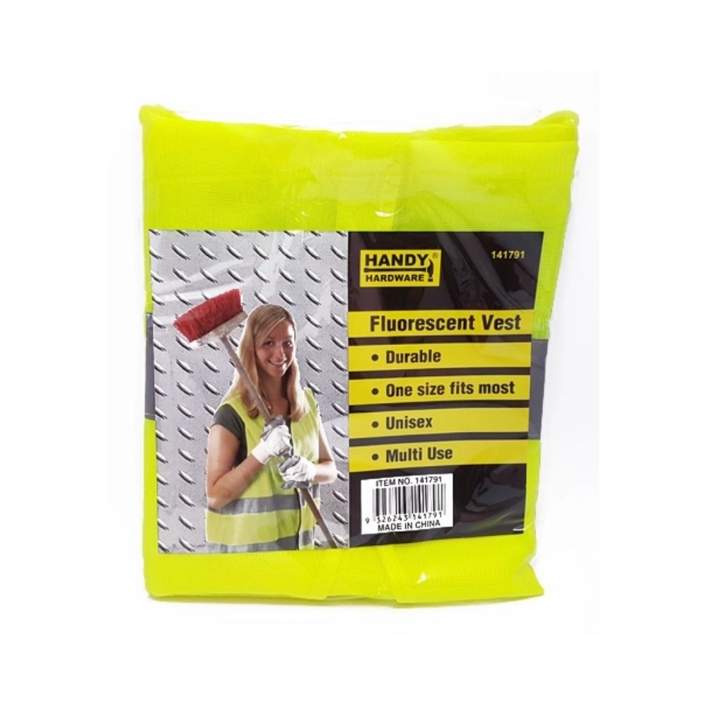 Handy Hardware Fluorescent Safety Vest (M-L)