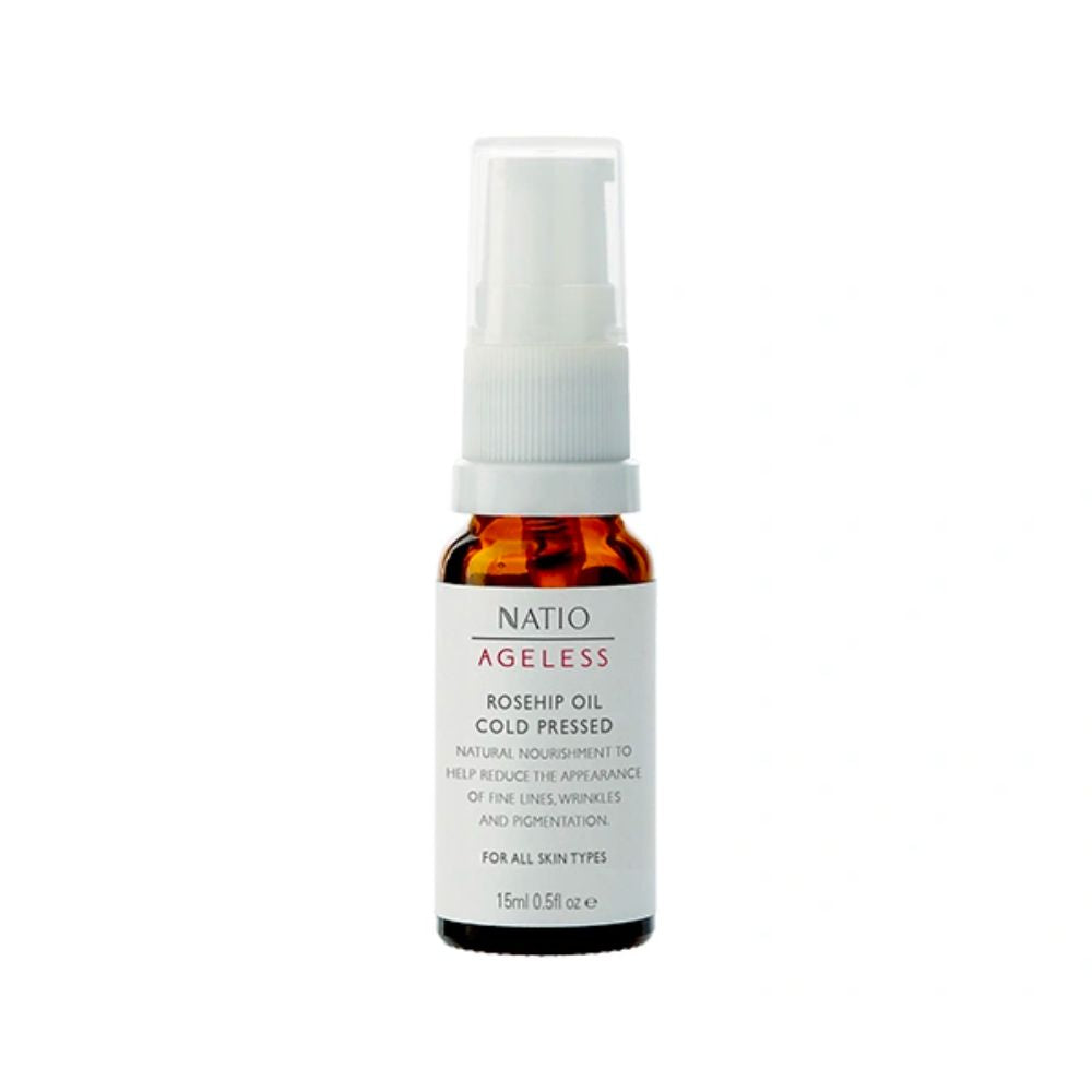 Natio Ageless Cold Pressed Rosehip Oil - 15ml