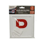 Handy Hardware Red Clip-On P Plates QLD - 2 Pack