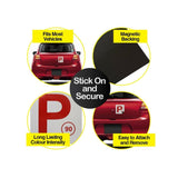 Handy Hardware Red P Plates Magnetic NSW - 2 Pack