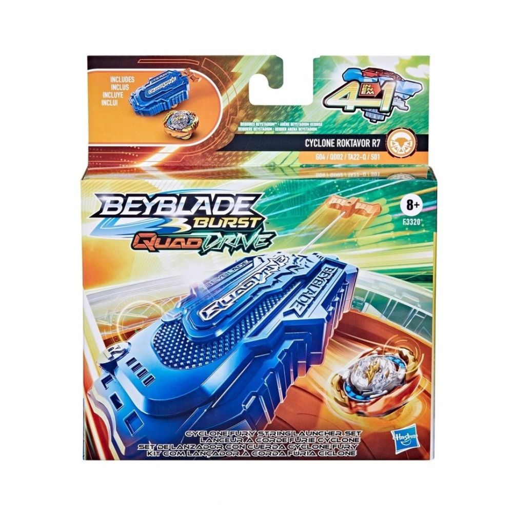 Beyblade Cyclone Fury String Launcher Set