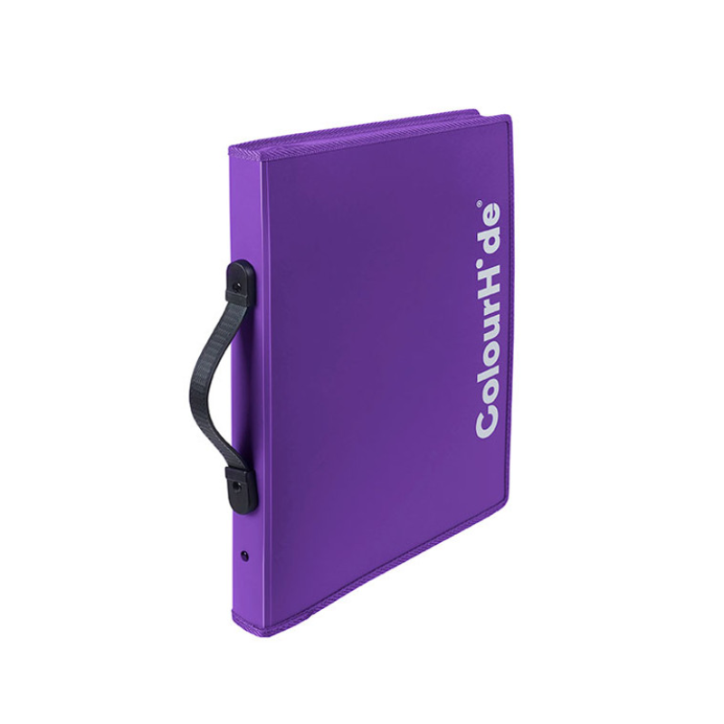 ColourHide A4 Zipper Expanding File