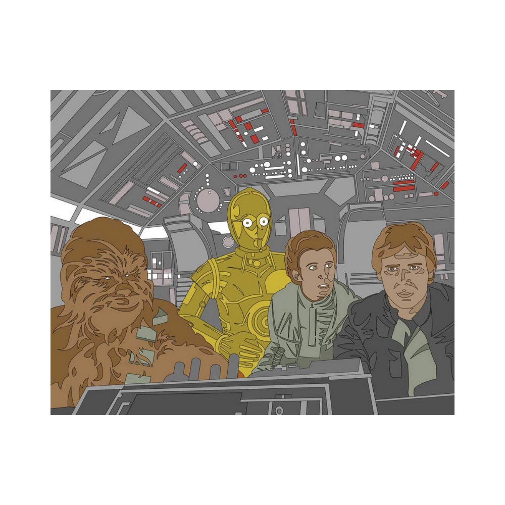 Star Wars Classic Paint-by-Number