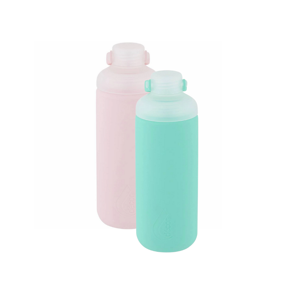 Decor Vogue 2 In 1 Silicone Bottle Assorted 750ml