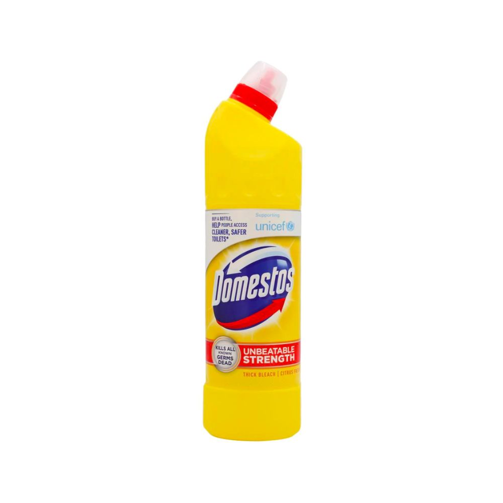 3 Pack x Domestos Citrus Fresh Bleach - 750ml
