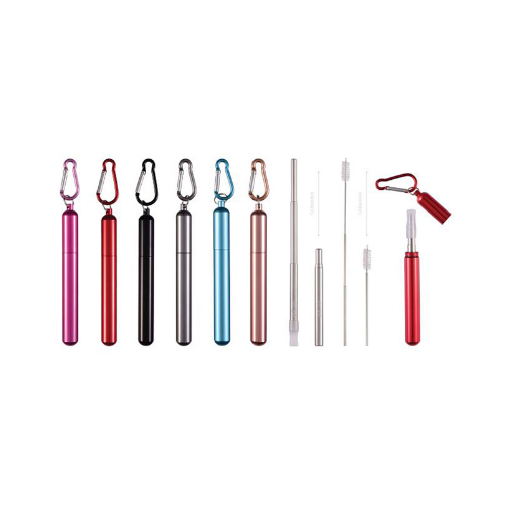 Chill Me Enviro Collapsible Straw Set