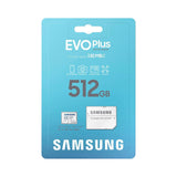 Samsung Evo Plus Micro SD Card with SD Adapter - 512GB