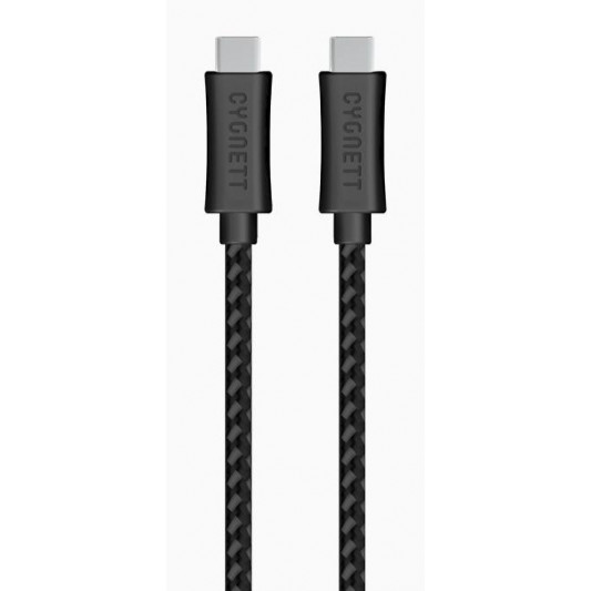 Cygnett- USB-C to USB-C Cable BLACK (1M)