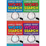 Word Search Puzzle Book (Large Print)