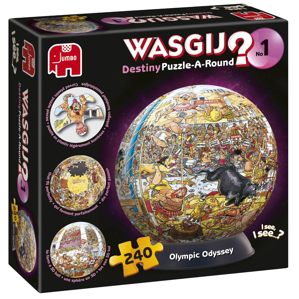Wasgij Destiny No 01 Puzzle-A-Round Olympic Odyssey 240 piece Puzzle