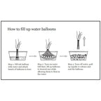 Quickfill Water Balloons - 37 Instant Water Balloons (3 pack)