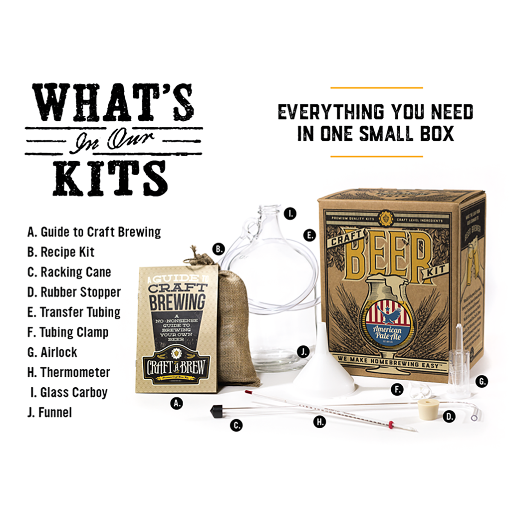 Craft A Brew - Fat Friar Amber Ale Beer Brewing Kit