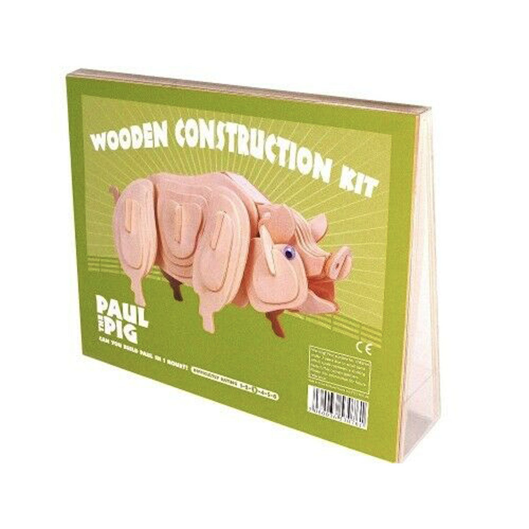 Wooden Construction Paul Pig