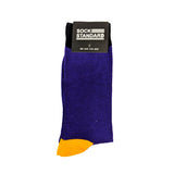 Sock Standard - Purple & Yellow