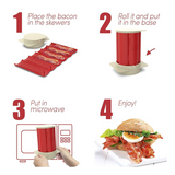 Zap Chef Sizzlin Bacon Microwave Bacon Crisper Deluxe Tray