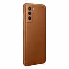 Samsung Galaxy S21 5G Leather Case - Brown