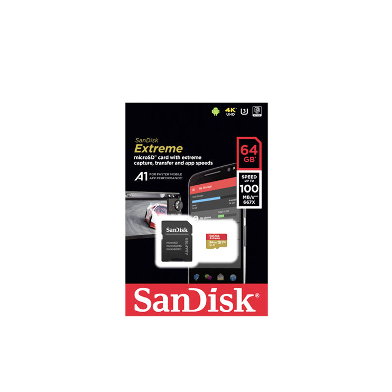 Sandisk Extreme 64Gb Micro SD card