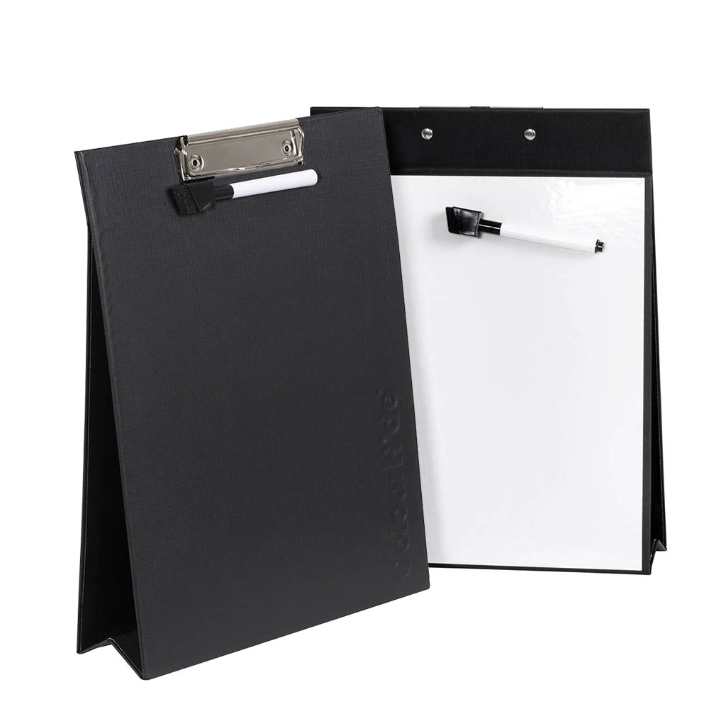 ColourHide A4 Whiteboard/Clipboard - Black