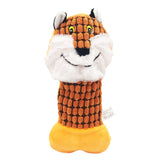 Fuzzy Friends Dog Toys With Squeaker - Tiger - 25cm