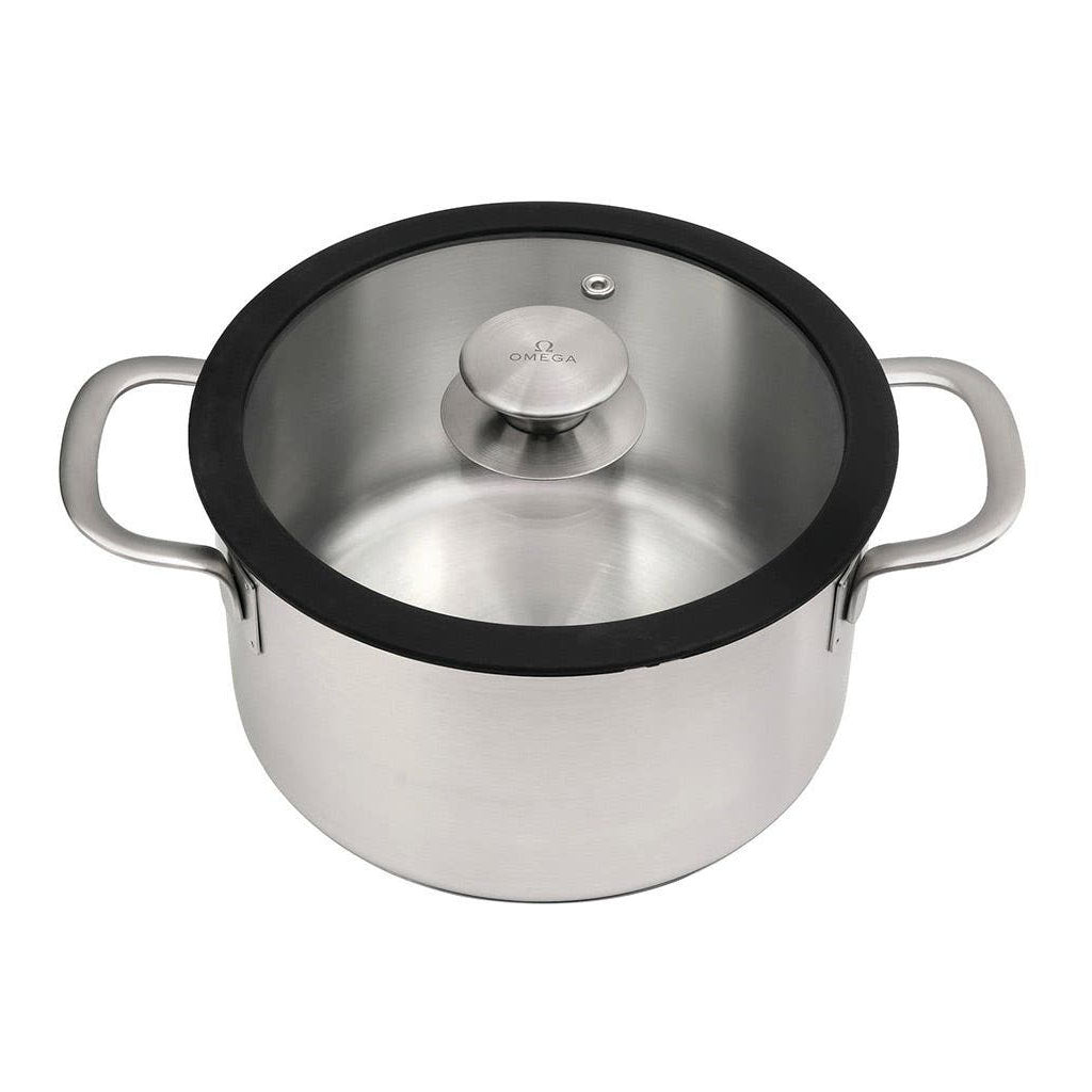 Omega Casserole With Glass Lid - 20cm