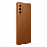 Samsung Galaxy S21 5G Leather Case - Brown