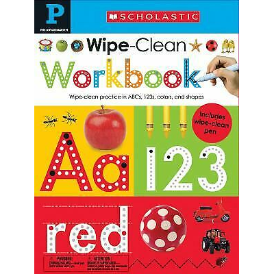 Scholastic Early Learners: Wipe Clean Workbook (Pre-School)