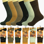 Merino Lambs Wool Thick Socks - Assorted Colours