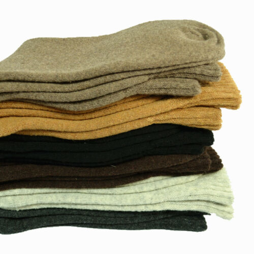 Merino Lambs Wool Thick Socks - Assorted Colours